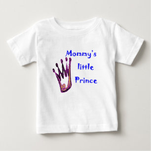 Camiseta De Bebé El pequeño príncipe de mamá