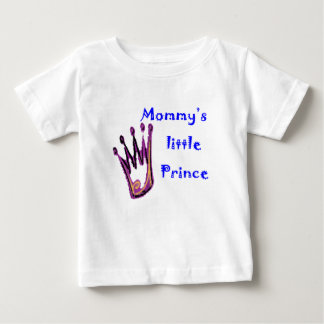 Camiseta De Bebé El pequeño príncipe de mamá