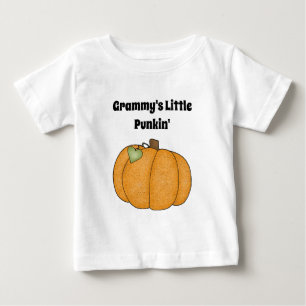 Camiseta De Bebé El pequeño punkin de Grammy