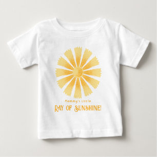 Camiseta De Bebé El pequeño rayo de sol de mamá