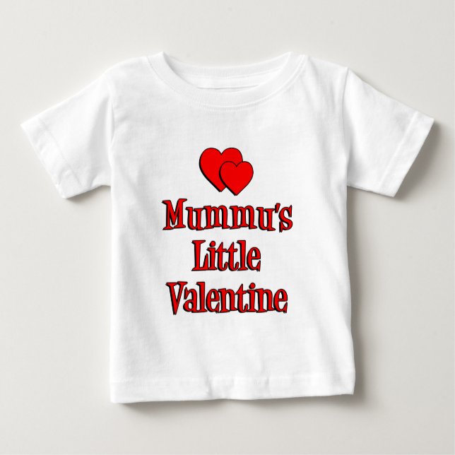 Camiseta De Bebé El pequeño San Valentín de Mummu (Anverso)