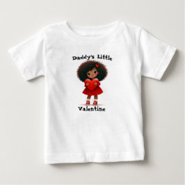 Camiseta De Bebé El pequeño San Valentín de papá