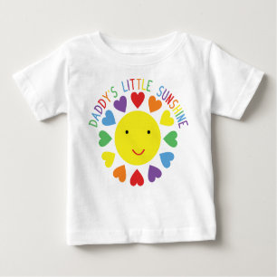 Camiseta De Bebé El pequeño sol de papá