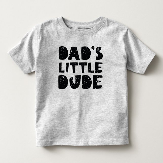 Camiseta De Bebé El pequeño tipo de papá (Anverso)