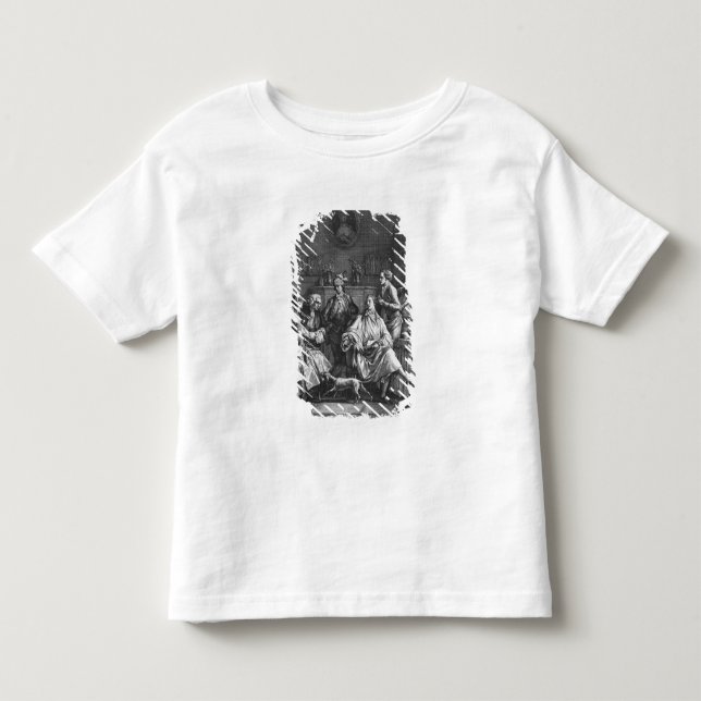 Camiseta De Bebé El pequeño Toilette (Anverso)
