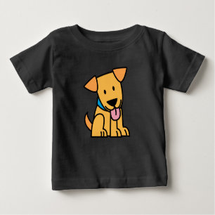 Camiseta De Bebé El perro de perrito del labrador retriever sienta