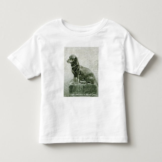 Camiseta De Bebé El perro Jacob (Anverso)
