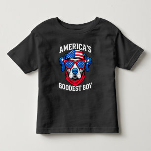 Camiseta De Bebé El perro más bueno de América
