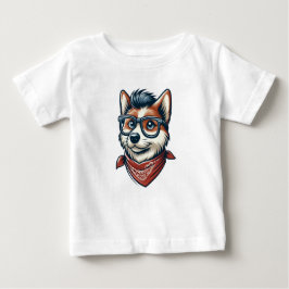 Camiseta De Bebé El perro más genial