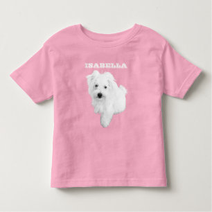 Camiseta De Bebé El perro pimienta maltés más lindo