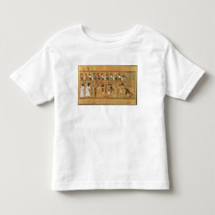 Camiseta De Bebé El pesaje del corazón contra la pluma de