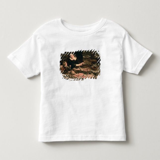 Camiseta De Bebé El pescadero (Anverso)