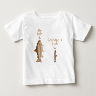 Camiseta De Bebé El pescado del abuelo
