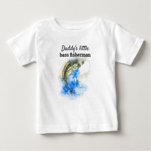 Camiseta De Bebé El pescador de culo Daddys