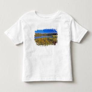 Camiseta De Bebé El pico Index se refleja en el lago Mud en