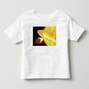 Camiseta De Bebé El planeta sabido más caliente de la vía láctea