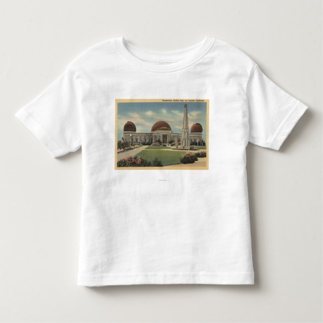 Camiseta De Bebé El planetario en Parque Griffith (Anverso)