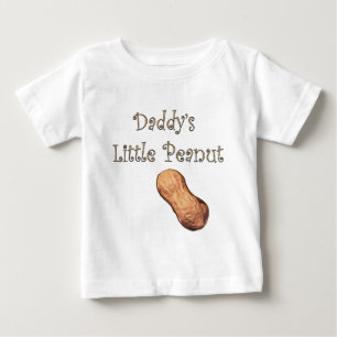 Camiseta De Bebé El poco cacahuete del papá