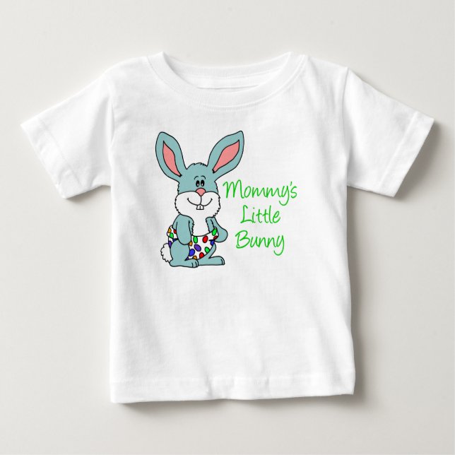 Camiseta De Bebé El poco conejito de la mamá (Anverso)