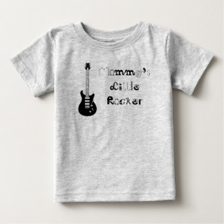 Camiseta De Bebé El poco eje de balancín de la mamá