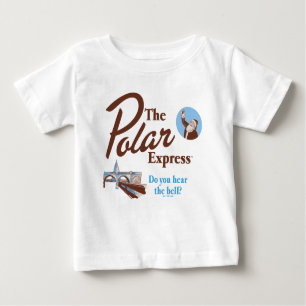 Camiseta De Bebé El Polar Express Retro "Oyes La Campana"