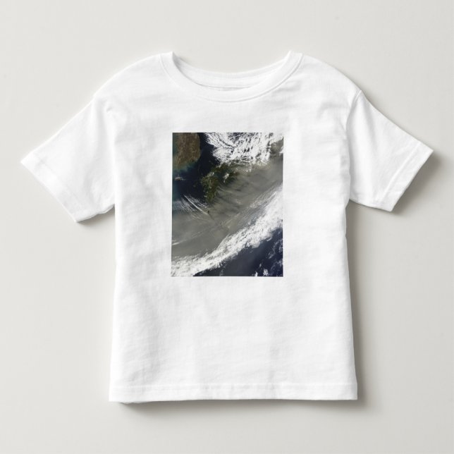 Camiseta De Bebé El polvo sobre Japón (Anverso)