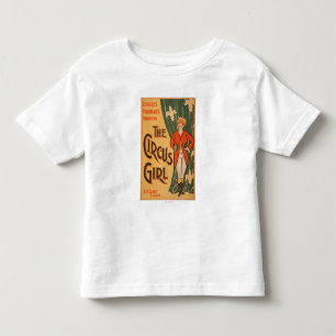 Camiseta De Bebé El Poster teatral Chica del circo #1