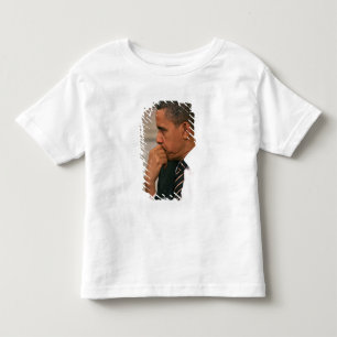 Camiseta De Bebé El presidente Barack Obama se reúne con el preside