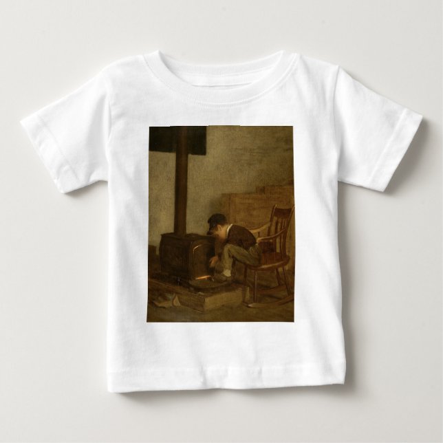 Camiseta De Bebé El primer académico - Eastman Johnson (Anverso)