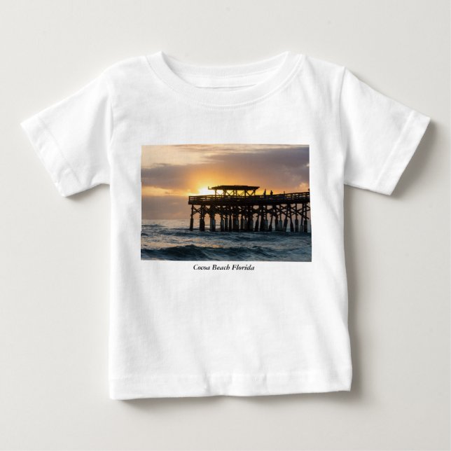 Camiseta De Bebé El primer amanecer del cacao (Anverso)