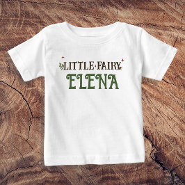 Camiseta De Bebé El primer cumpleaños de Little Fairy