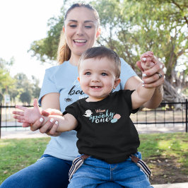 Camiseta De Bebé El primer cumpleaños de un niño fantasmagórico