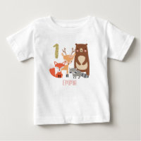 El primer cumpleaños personalizado de Woodland par