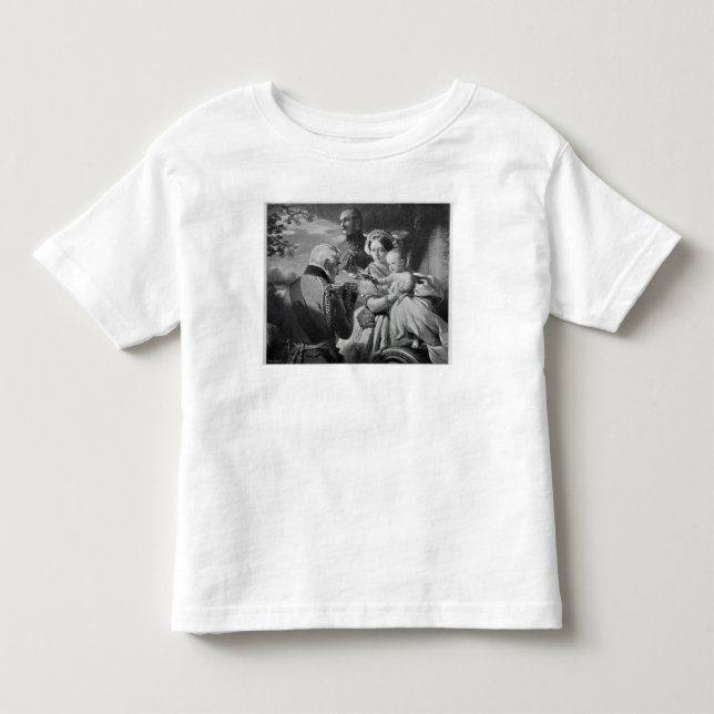 Camiseta De Bebé El primer de mayo de 1851, grabado por Werner (Anverso)