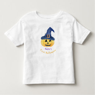 Camiseta De Bebé El primer halloween de bebé Jack O'Lantern