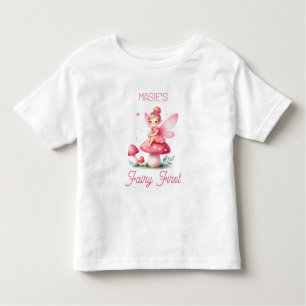 Camiseta De Bebé El primer hito de cumpleaños de "hadas primero"