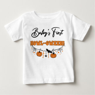 Camiseta De Bebé ¡El primer Howl-oween del bebé!