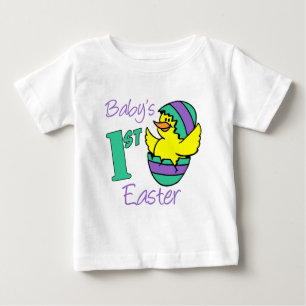 Camiseta De Bebé El primer huevo de odio de Pascua para el bebé