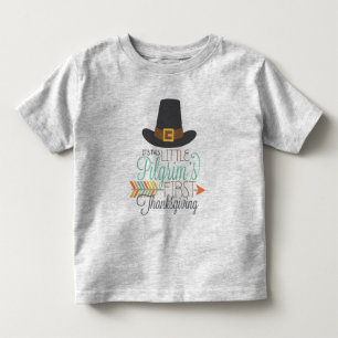 Camiseta De Bebé El primer niño de Acción de Gracias del pequeño