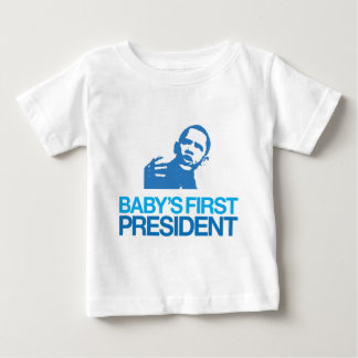Camiseta De Bebé El primer presidente del bebé