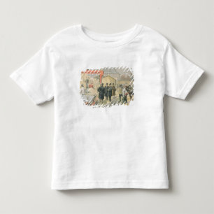 Camiseta De Bebé El Príncipe de Gales visitando el edificio