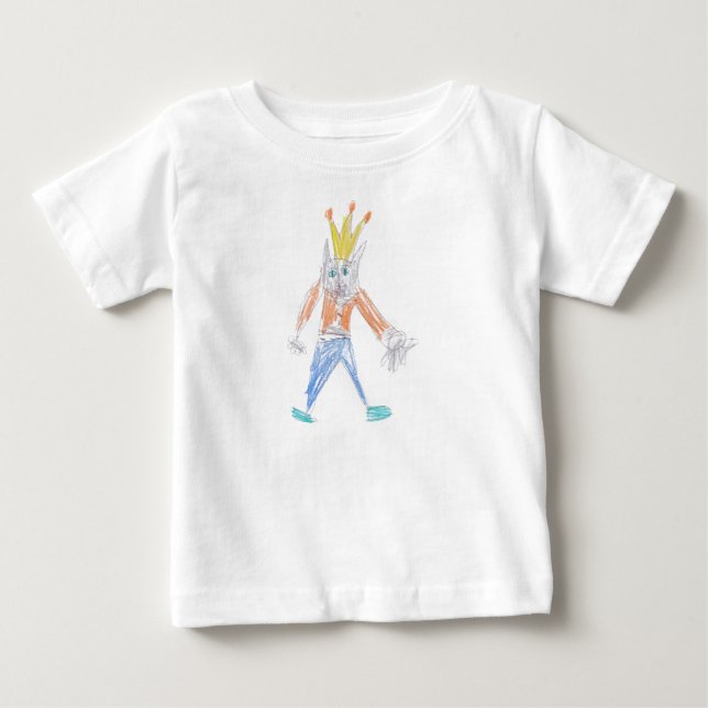 Camiseta De Bebé El príncipe Kitty (Anverso)
