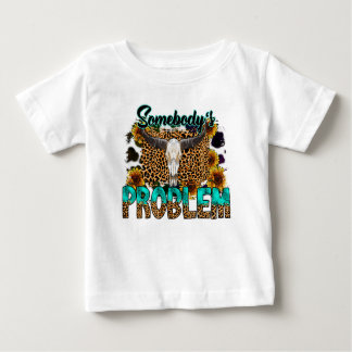 Camiseta De Bebé El problema de alguien Wallen