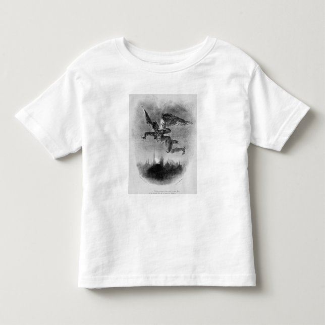 Camiseta De Bebé El prólogo de Mephistopheles en el cielo (Anverso)