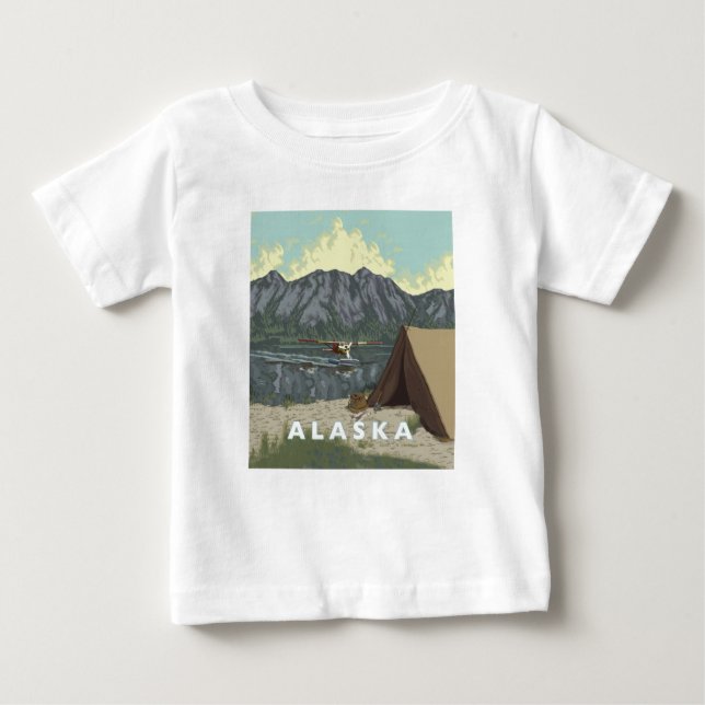 Camiseta De Bebé El pueblo de Alaskan Bush bebé (Anverso)