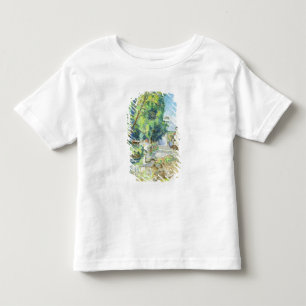 Camiseta De Bebé El pueblo (en colores pastel en el papel)