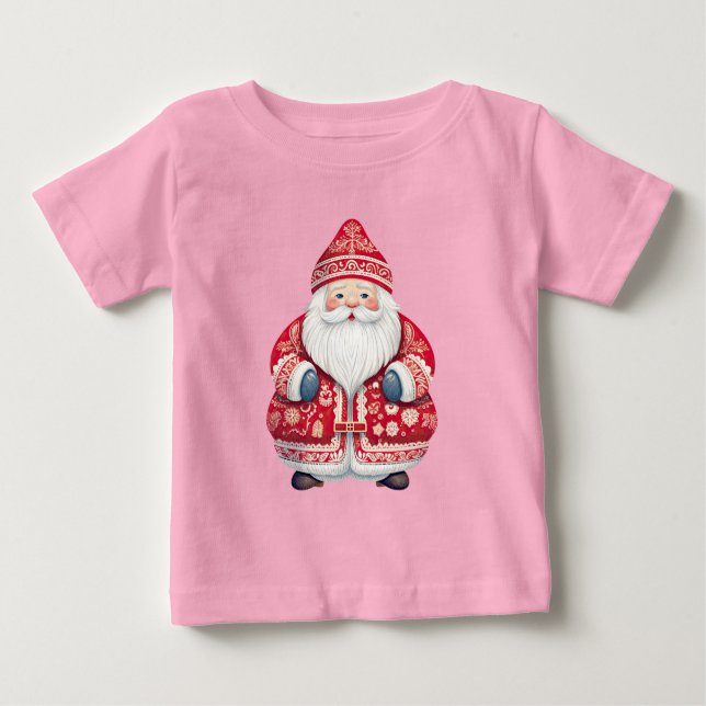 Camiseta De Bebé El pueblo escandinavo Santa Claus (Anverso)