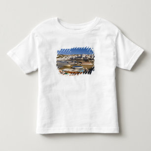 Camiseta De Bebé El pueblo portuario con coloridos barcos pesqueros