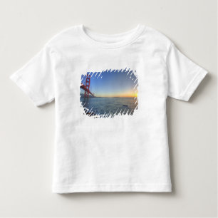 Camiseta De Bebé El puente Golden Gate al amanecer desde Fort