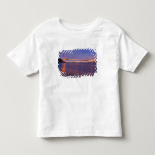 Camiseta De Bebé El puente Golden Gate al anochecer desde Kirby Cov